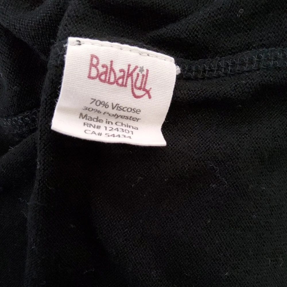 Babakul Classic Black V-Neck Sweater - Picture 9 of 9